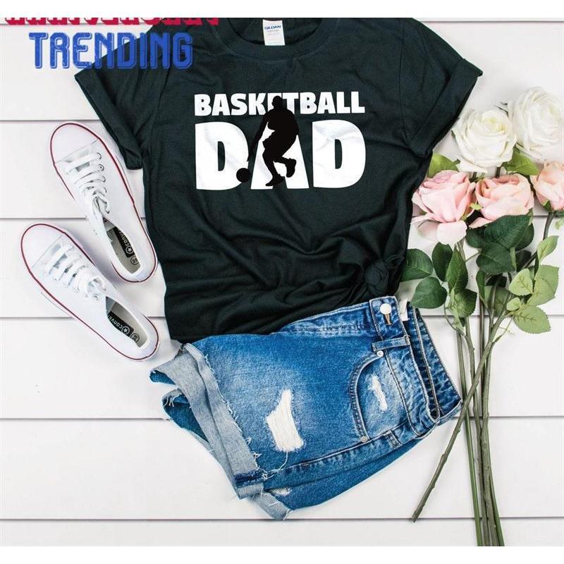 Basketball Dad Father Shirt Fathers Day Gift Classic
